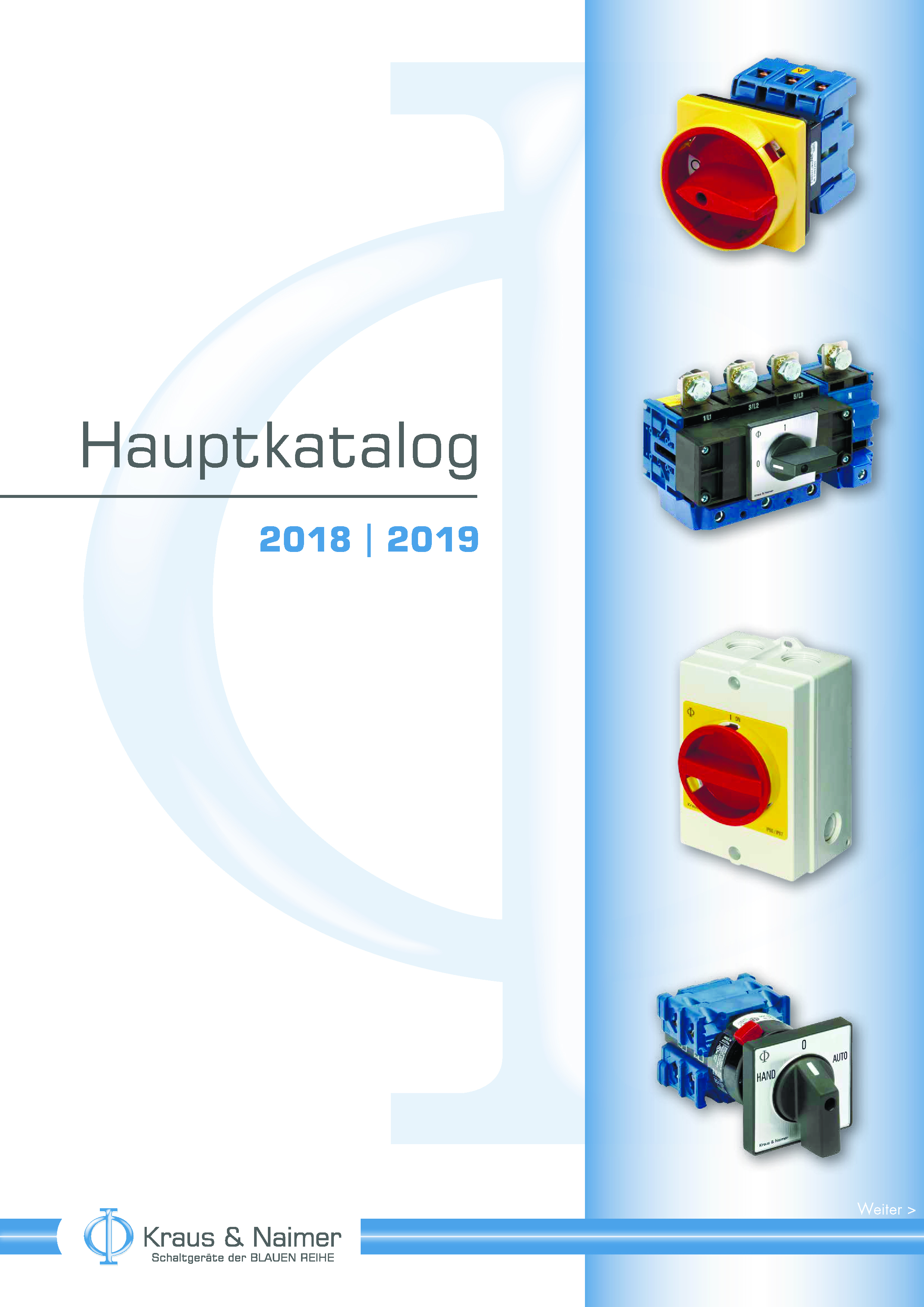 Полный каталог Kraus & Naimer 2018-2019