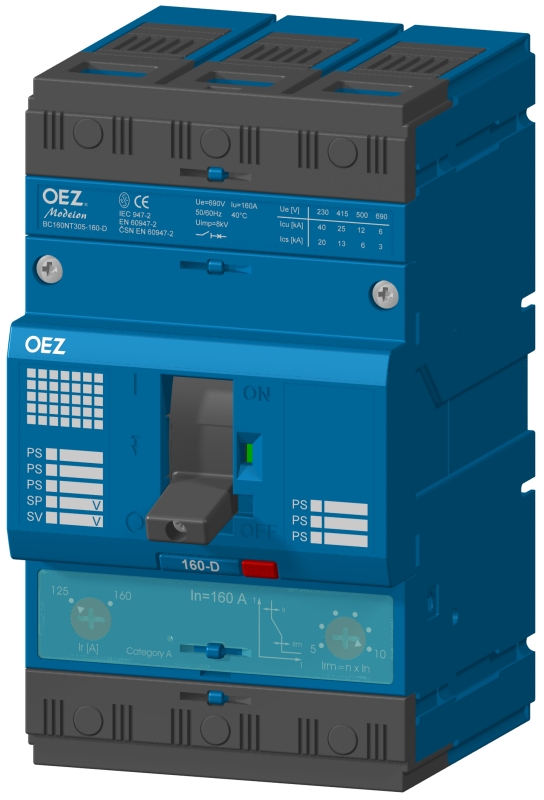 Автоматический выключатель OEZ - BC 160 Modeion (до 160 А)