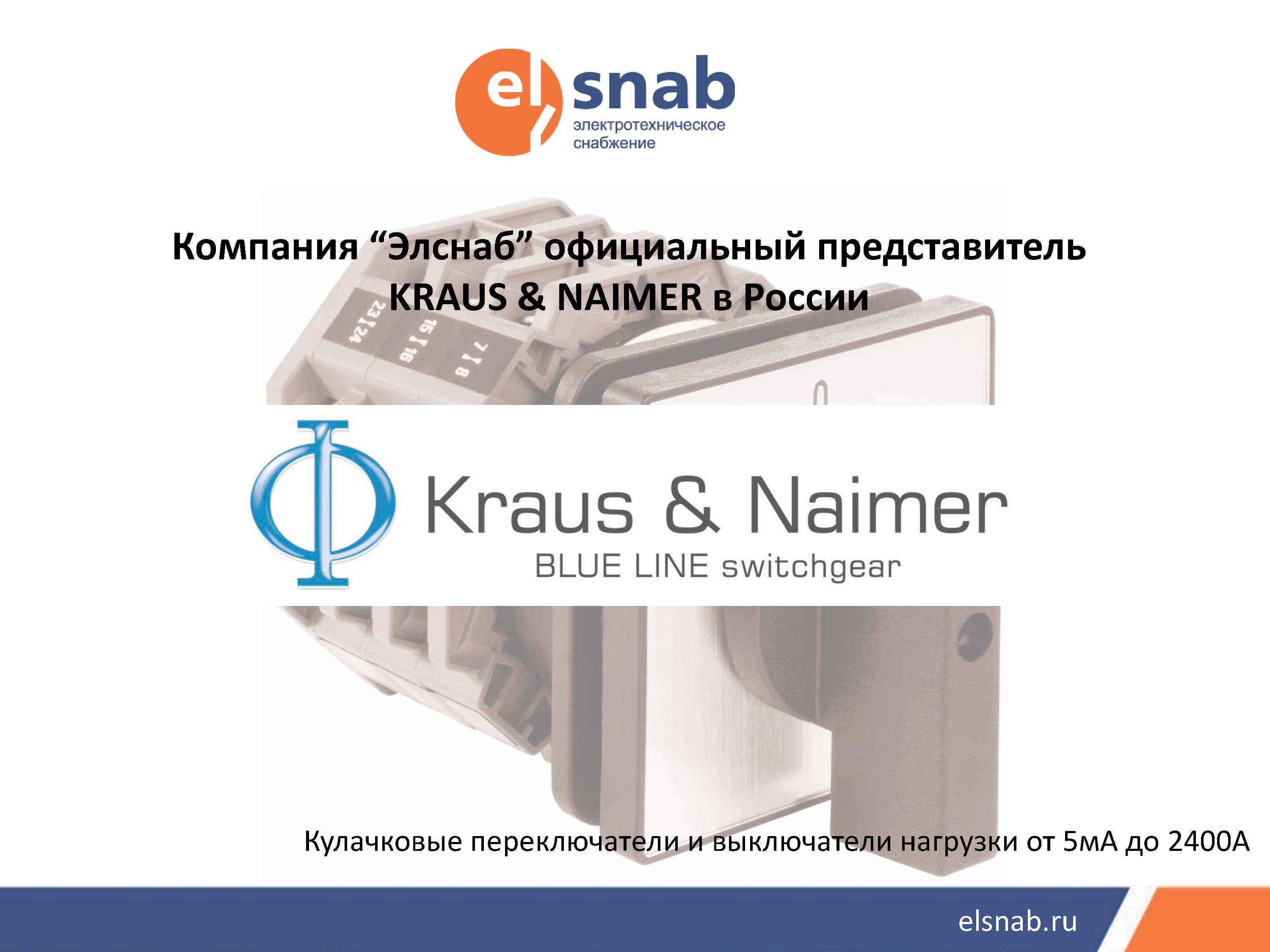 Презентация Kraus & Naimer